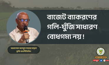 বাজেট ব্যাকরণের গলি-ঘুঁজি সাধারণ বোধগম্য নয় !