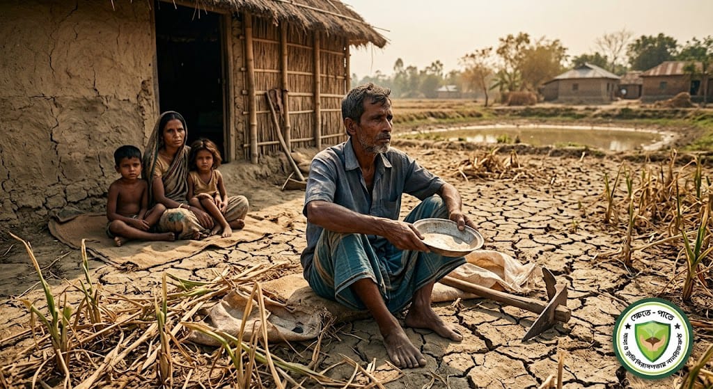 জাতিসংঘের আভাষ ঃ খাদ্যসংকটের দ্বারপ্রান্তে দাঁড়িয়ে আছে বাংলাদেশ !