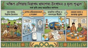 সার্ক অঞ্চলে নিরাপদ খাদ্য উৎপাদন ও কৃষিপণ্যের ভ্যালু চেইন উন্নয়নে সমন্বিত পদক্ষেপ চান কৃষি বিশেষজ্ঞরা