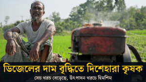 ডিজেলের দাম বাড়ানো হলো কৃষকের কথা বিবেচনা না করেই !