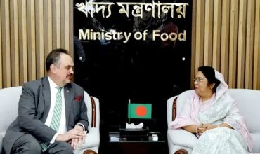 আমদানিকৃত খাদ্যশস্যের মান পরীক্ষা ও  সংরক্ষণে যুক্তরাষ্ট্রের সহায়তা চেয়েছেন খাদ্যমন্ত্রী